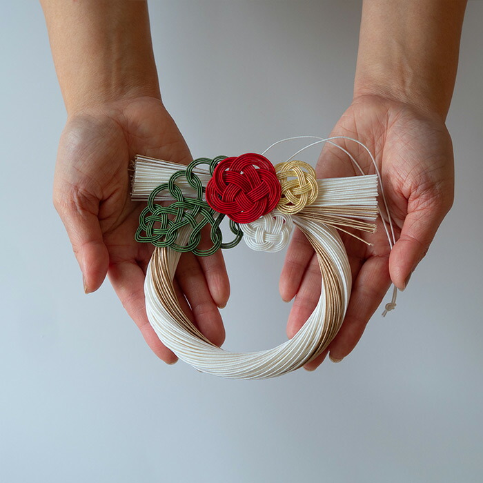 水引　正月飾り　うめ　三色 　/　KYOTO TSUNAGU WORKS【クーポンプレゼント11/30まで】