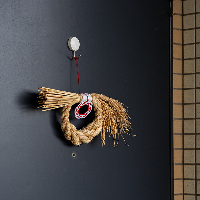 お正月飾り　稲穂　リース 　/　KYOTO TSUNAGU WORKS