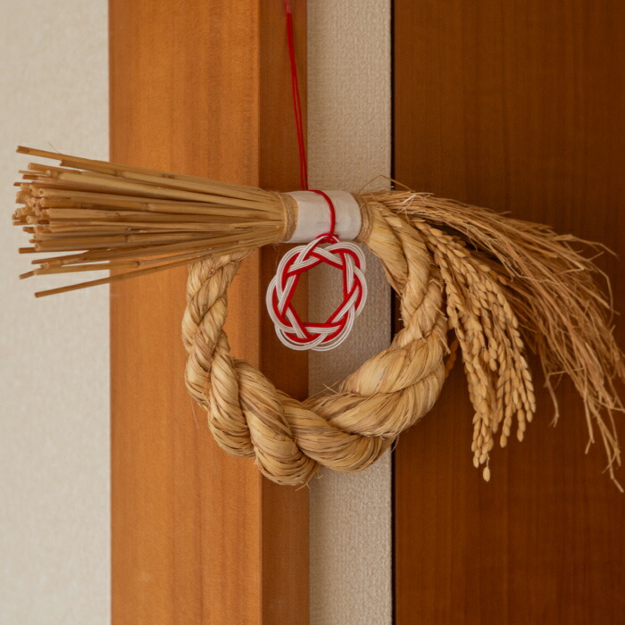 お正月飾り　稲穂　リース 　/　KYOTO TSUNAGU WORKS