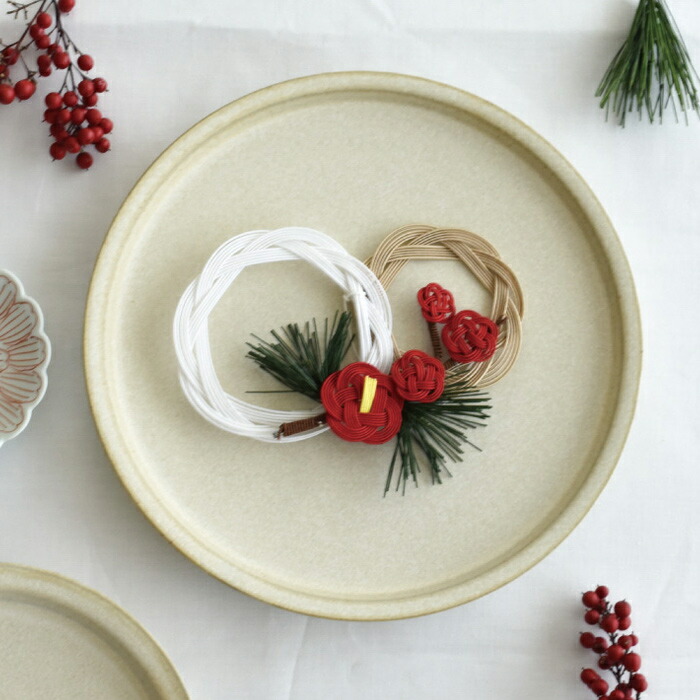 水引　正月飾り　うめ　満開 　/　KYOTO TSUNAGU WORKS