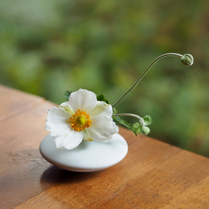 しつらい　花活　扁