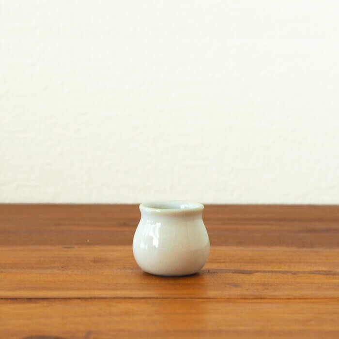 長十郎窯　ミニスタンド　白釉