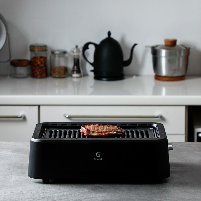 グランプ　超少煙グリル　BLACK　/　GLAMP.