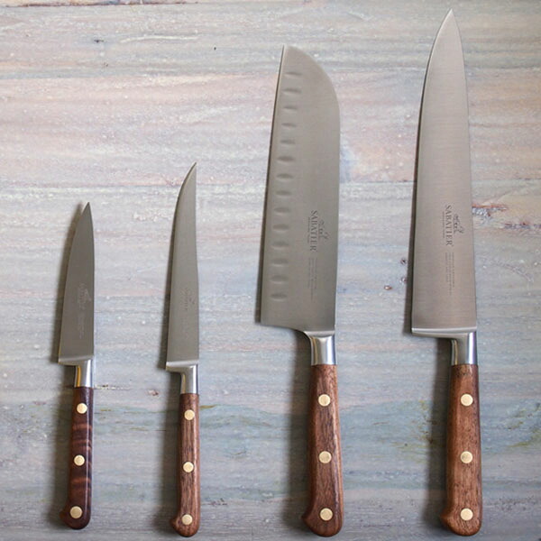 【在庫限りのスペシャルプライス】サバティエ　Perigord　三徳包丁　18cm　ウォールナット　/　SABATIER【26SPR】【sp】
