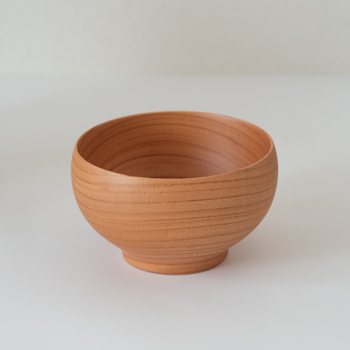 ソノベ　めいぼく椀　けやき　中　/　SONOBE