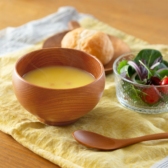 ソノベ　めいぼく椀　けやき　中　/　SONOBE