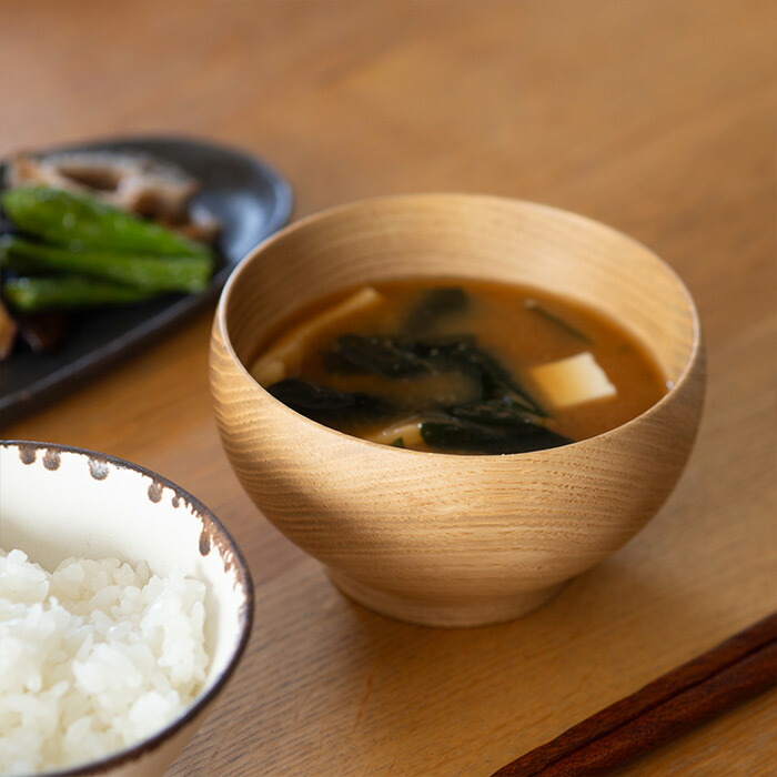 ソノベ　めいぼく椀　くり　中　/　SONOBE