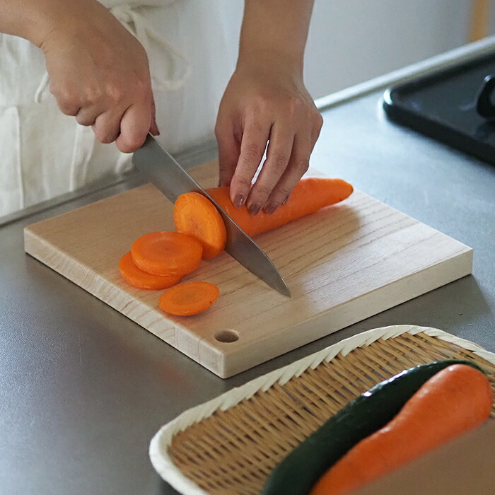 高安桐工芸　桐のまな板　正方形（M）