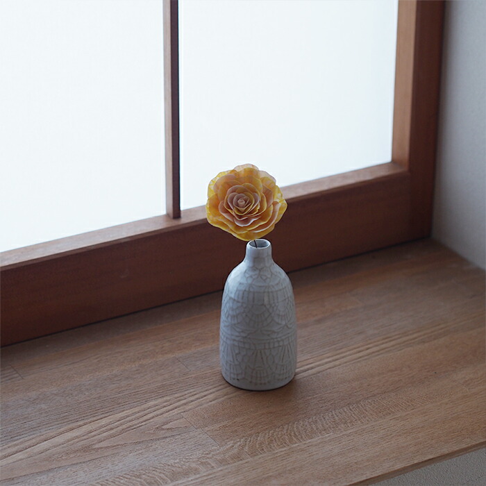 【母の日プライス10%OFF】木のお花　かなばフラワー　バラ　季節の花大一輪　/　土佐草木花
