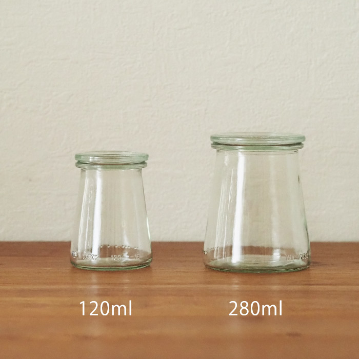 ウェック　フレアード　120ml　口径XSサイズ　/　WECK