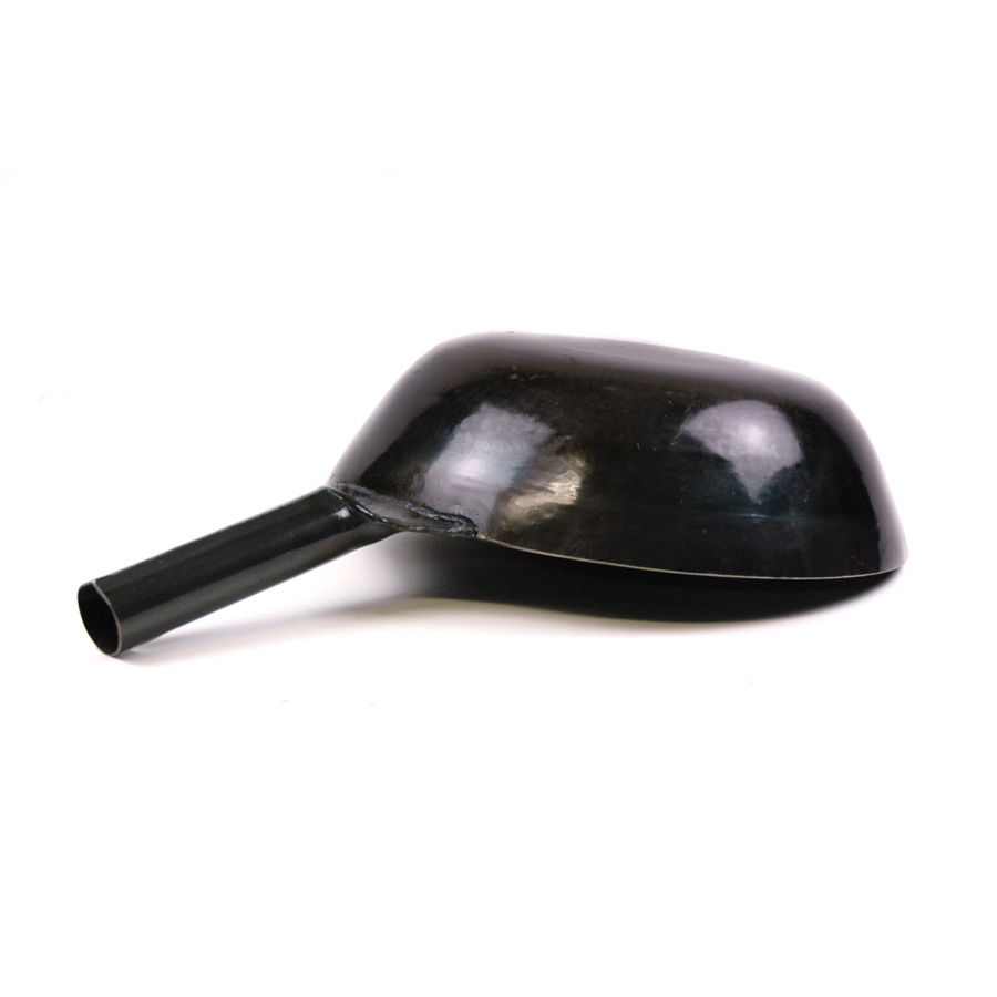 【いろはに千鳥でご紹介！】【公式】山田工業所　鉄打出片手中華鍋　（1.2mm）　24cm　空焚き済み・平底