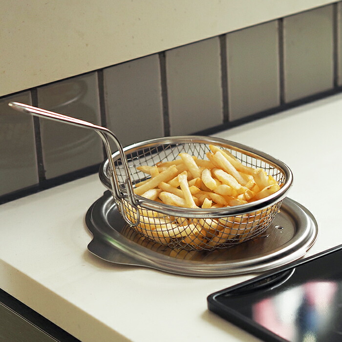 ヨシカワ　アイカタ　ステンレス揚げザル　/　aikata