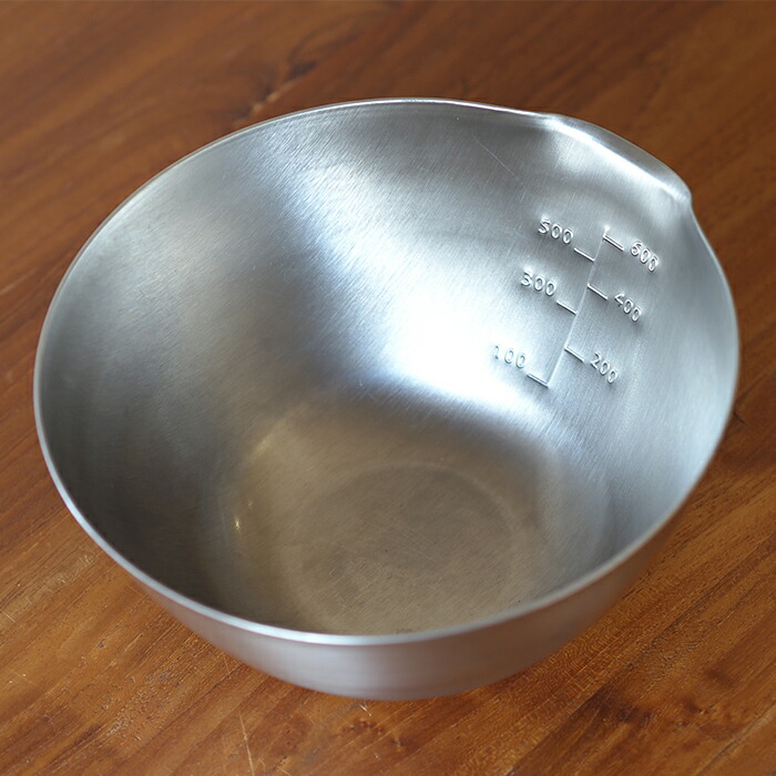 ヨシカワ　アイカタ　ステンレス片口ボウル　大　/　aikata