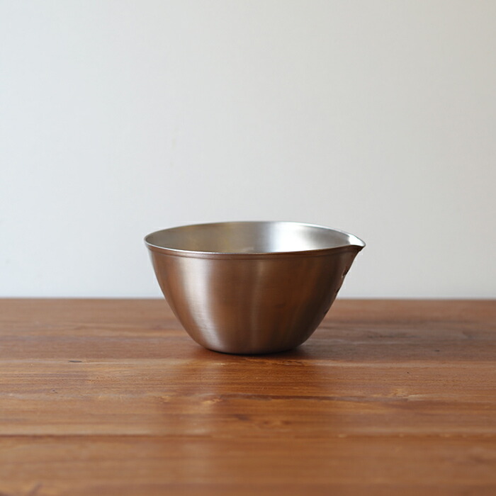 ヨシカワ　アイカタ　ステンレス片口ボウル　小　/　aikata