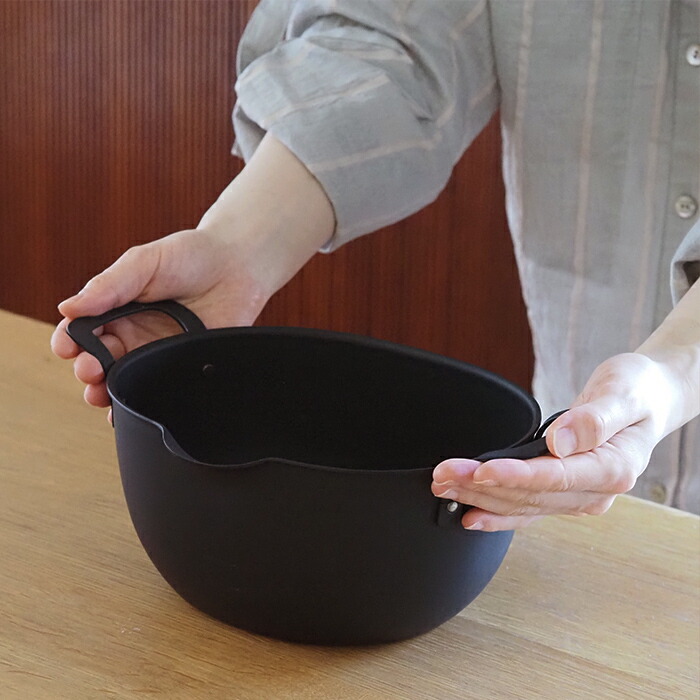 ヨシカワ　アイカタ　鉄製　揚げ鍋　/　aikata