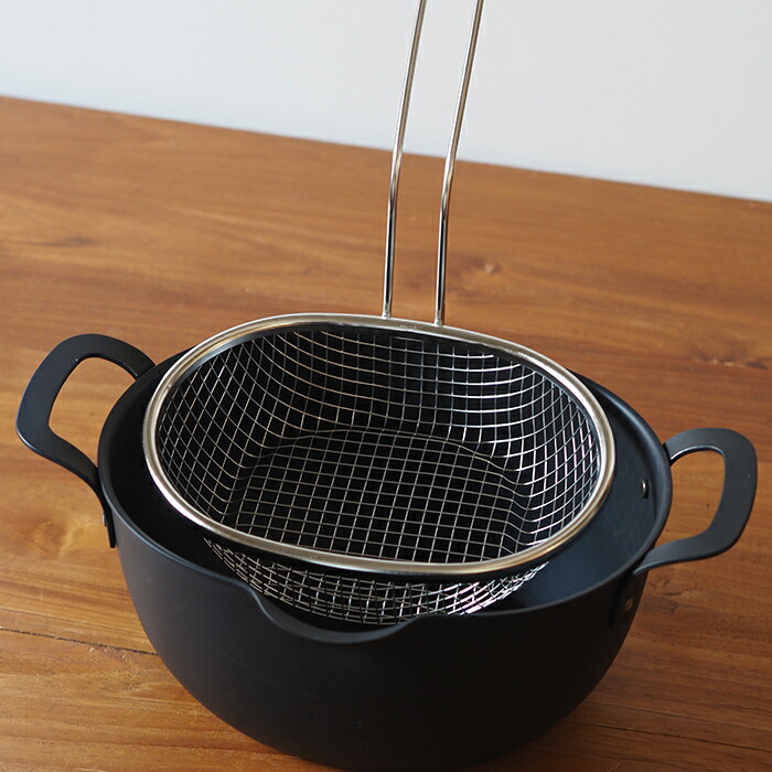 ヨシカワ　アイカタ　ステンレス揚げザル　/　aikata