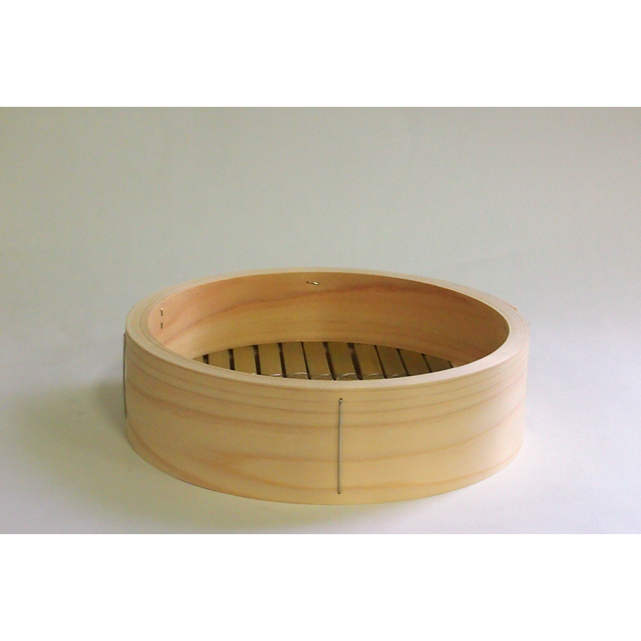 山一 ひのき中華せいろ のせ蓋 21cm 身のみ (段追加用)