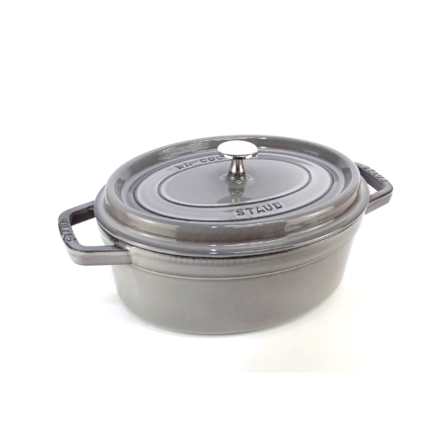ストウブ ピコココット オーバル 27cm グレー / staub ※