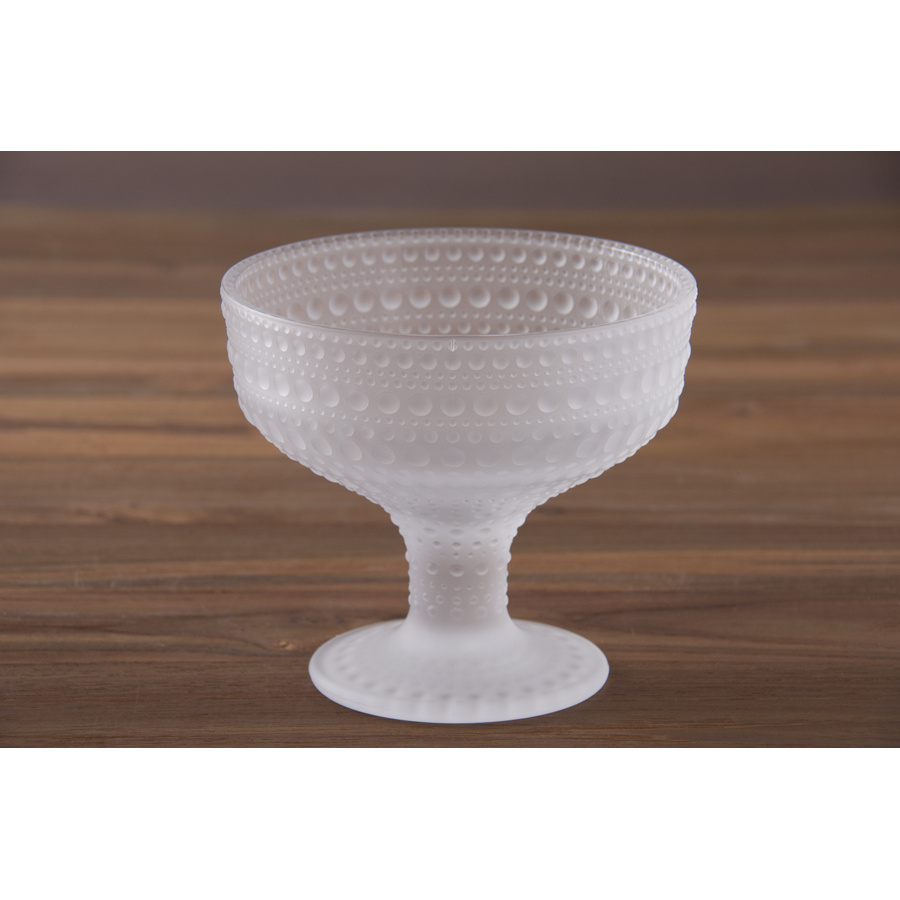 イッタラ カステヘルミ スタンドボウル 350ml フロスト / iittala Kastehelmi