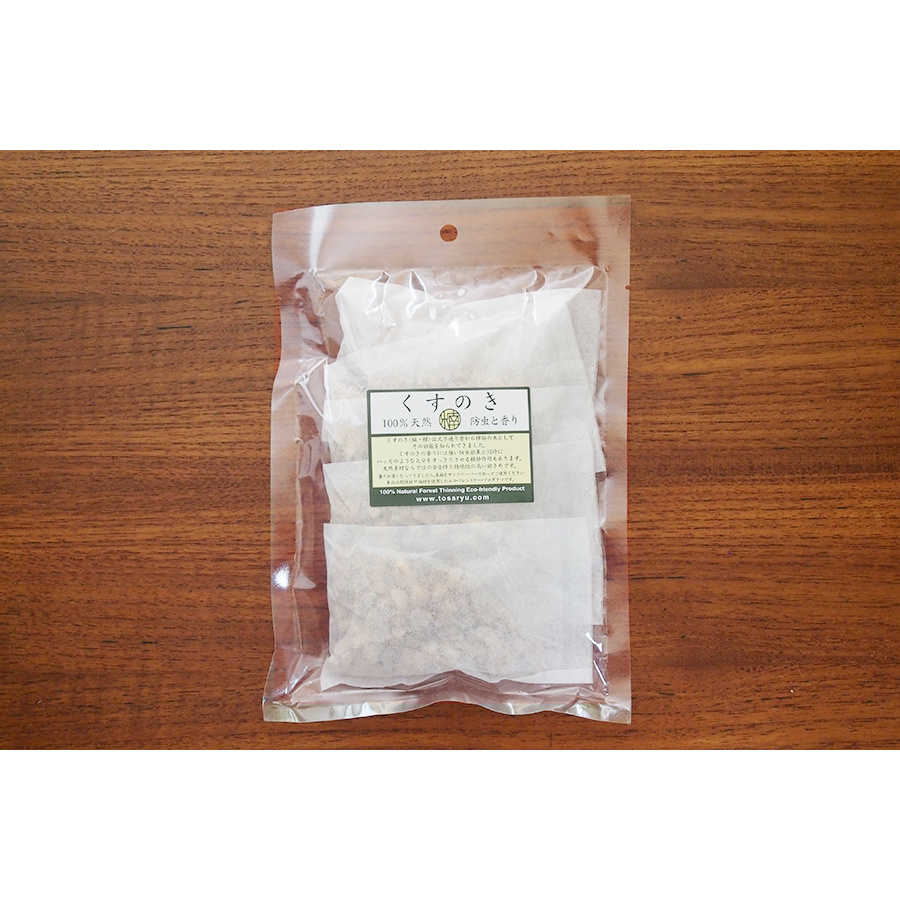 土佐龍 くすのき防虫 チップ入りバック5袋入り / TOSARYU