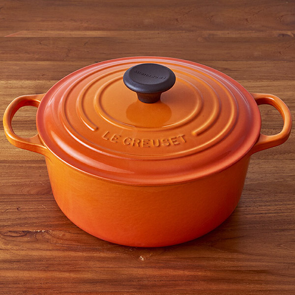 Le Creuset ル クルーゼ シグニチャー ココットロンド 24cm オレンジ 国内正規品 食器と料理道具の専門店 プロキッチン