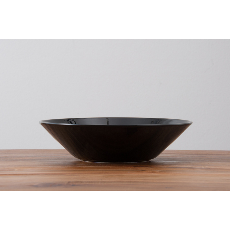 【取扱終了0402】イッタラ　ティーマ　ボウル　21cm　ブラック　/　iittala　TEEMA　※