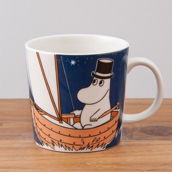 アラビア ムーミン マグ パパ ディープブルー / ARABIA Moomin