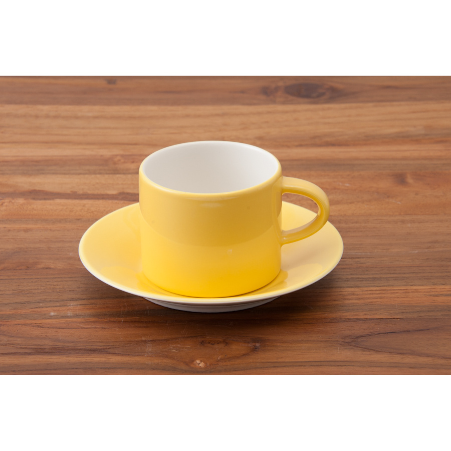 【限定】アラビア カラーズ コーヒーカップ&ソーサー イエロー / ARABIA Colors