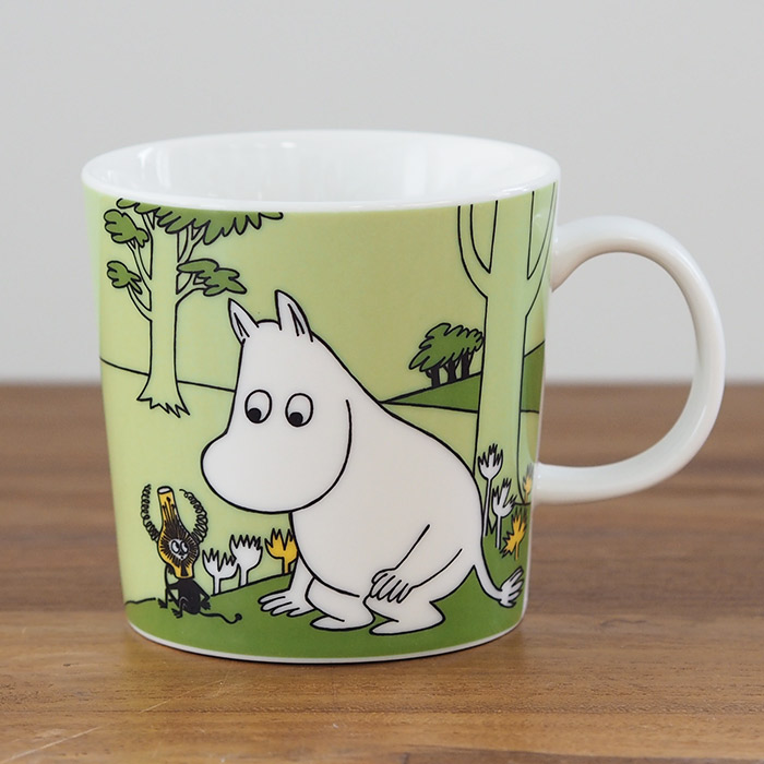 ARABIA Moomin/アラビア ムーミン マグ ムーミン グリーン | 食器と ...