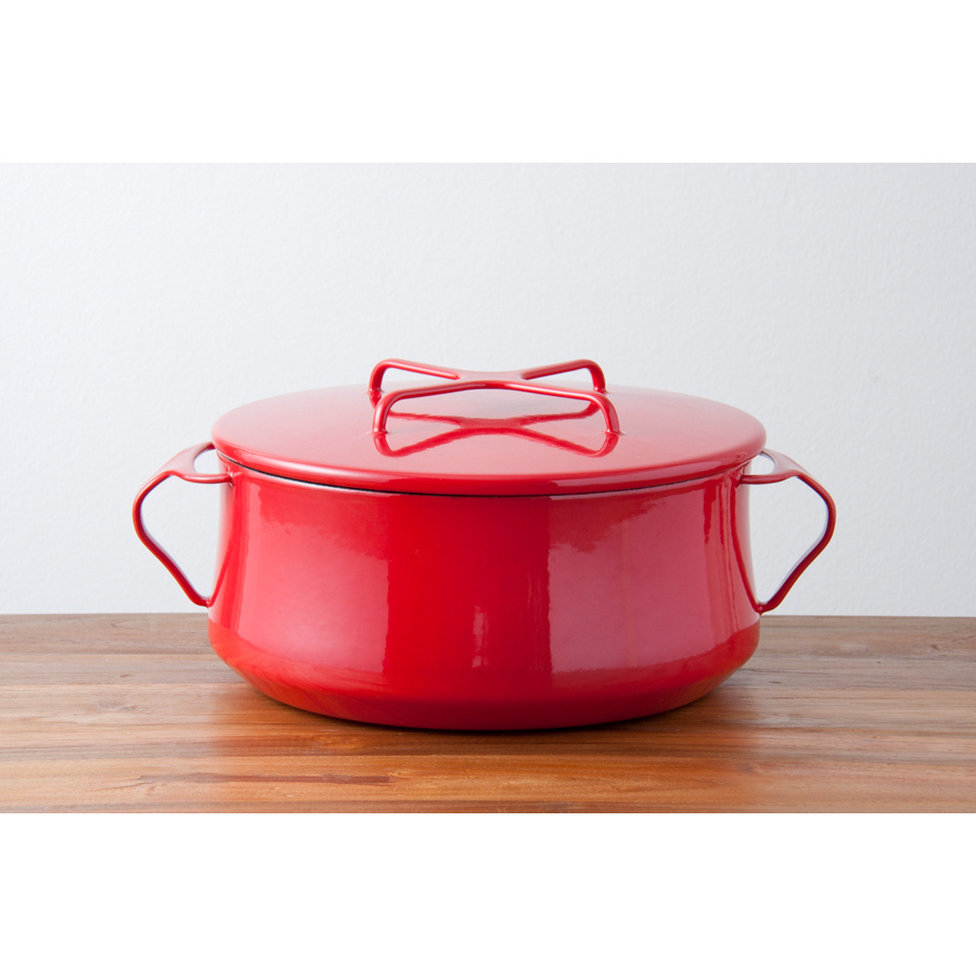ダンスク コベンスタイル 両手鍋 23cm レッド 4QT / DANSK