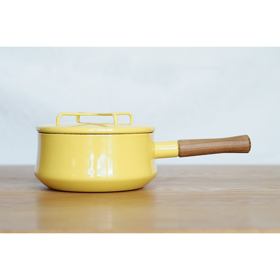 ダンスク コベンスタイル 片手鍋 18cm ライトイエロー(マスタードイエロー) 2QT / DANSK