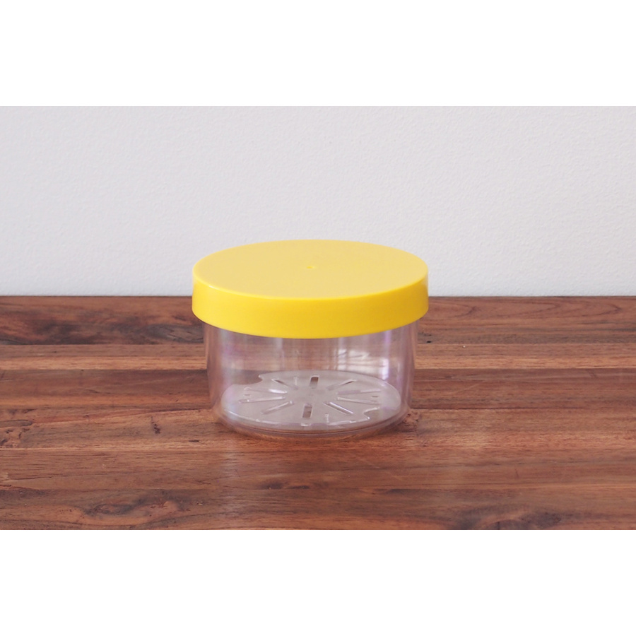 【決算SALE4】ジェルクール ラウンド 400ml ランチボックス コーンイエロー / GEL-COOL ※【処分特価】