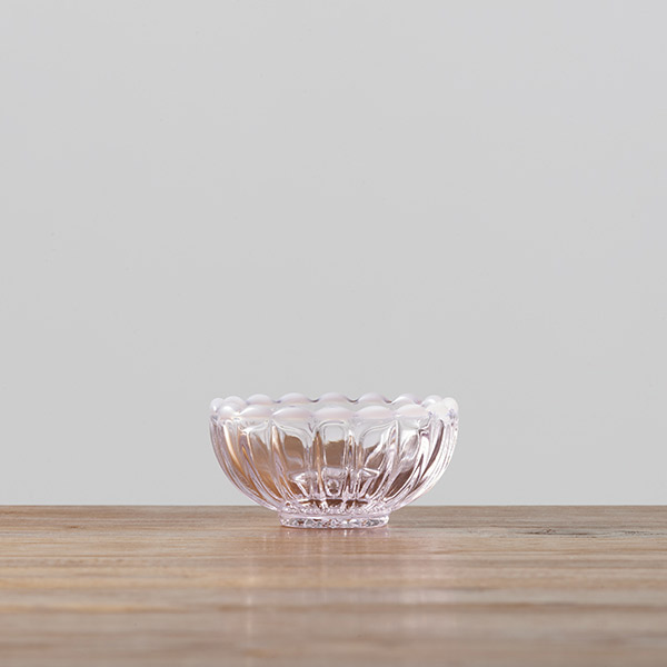 廣田硝子 雪の花 のぞき ピンク