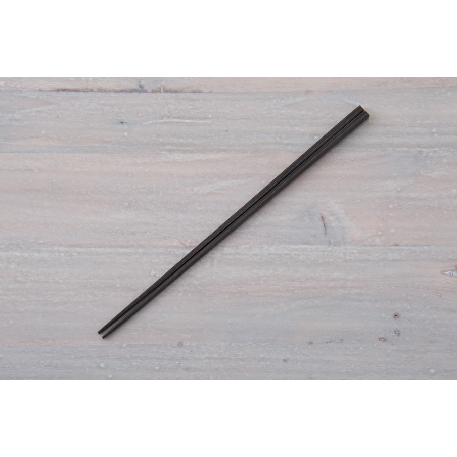 極細箸 黒 23.5cm