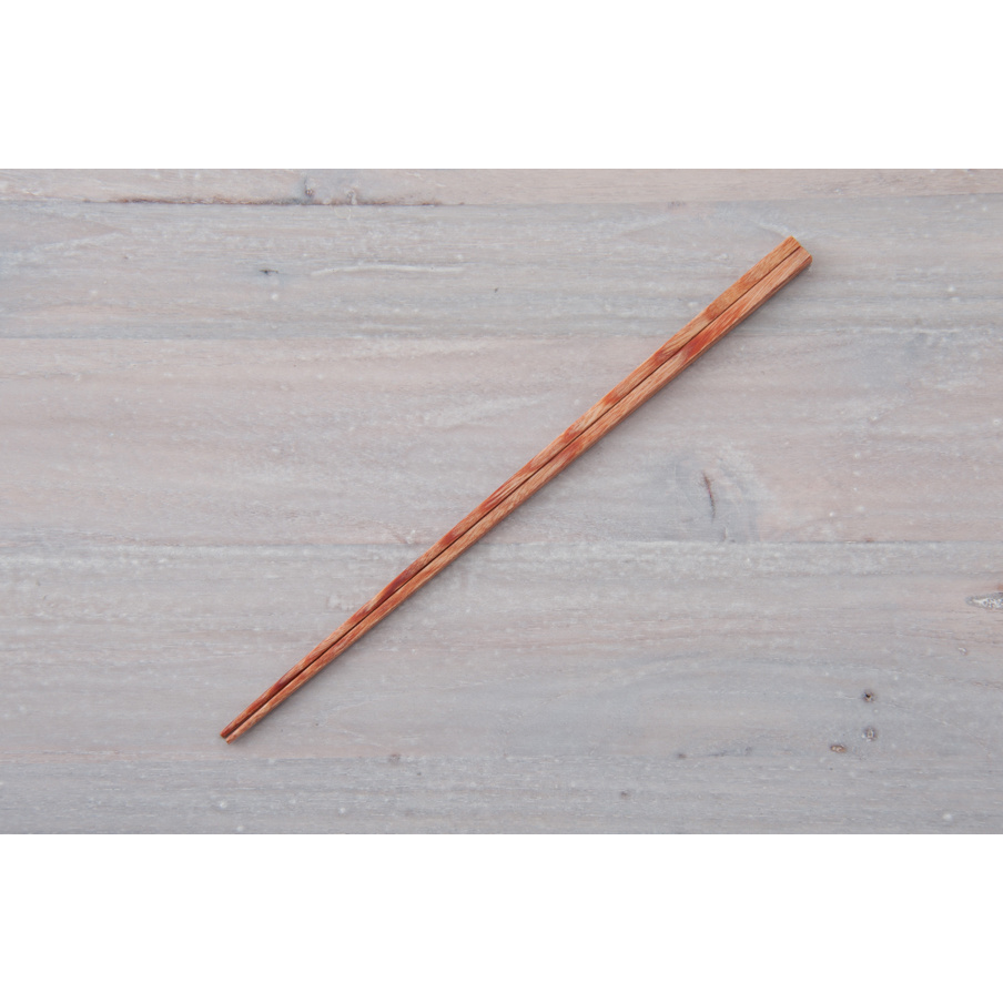 極細箸 茶 23.5cm