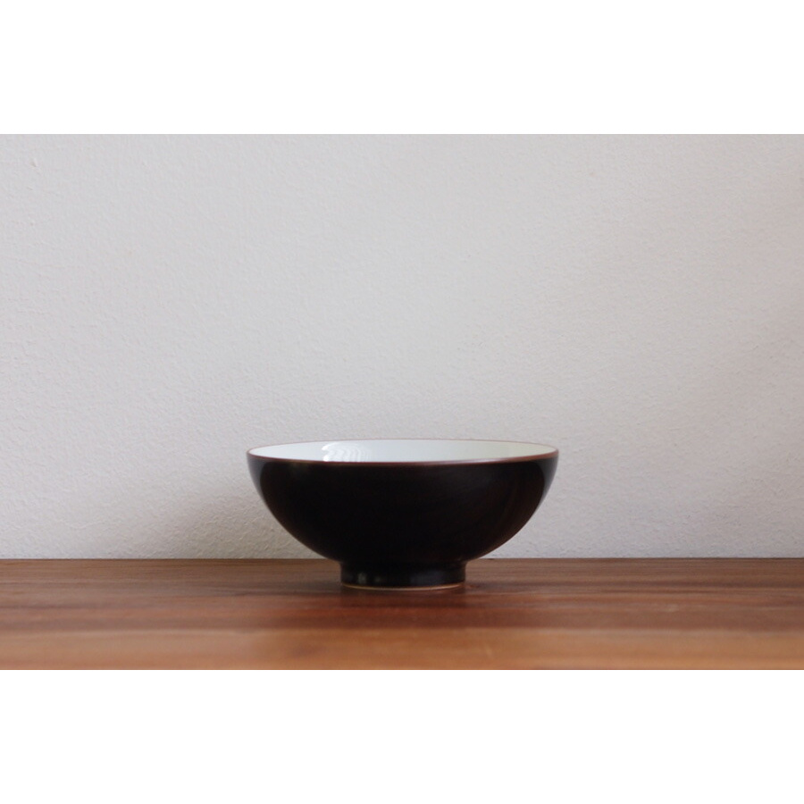 白山陶器 ベーシック 3.5寸飯碗 天目 / HAKUSAN
