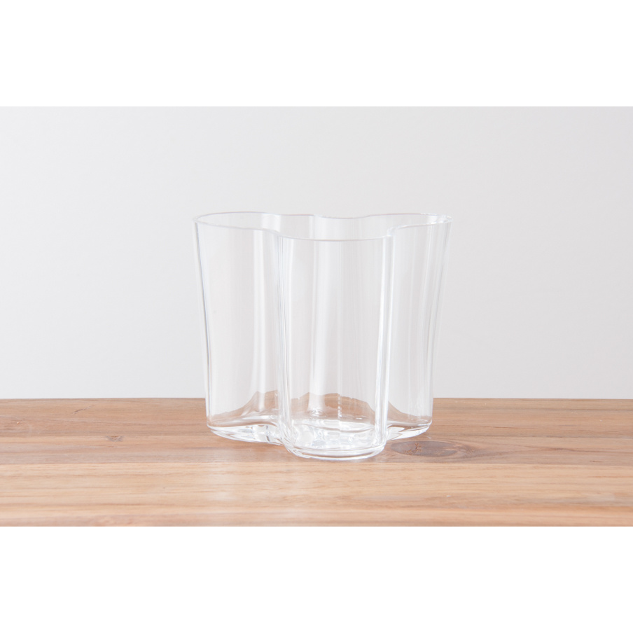 イッタラ　アルヴァ・アアルトコレクション　ベース　S　95mm　クリア　/　iittala　AlvarAaltoCollection