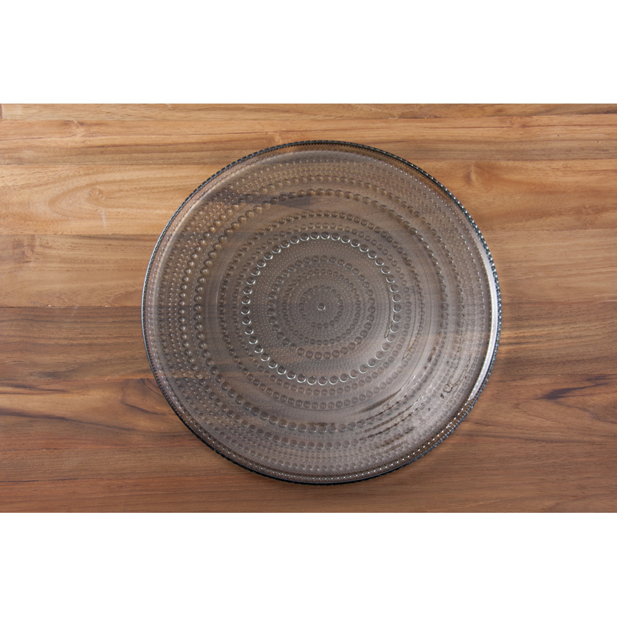 【取扱終了0104】イッタラ カステヘルミ プレート 31.5cm グレー / iittala Kastehelmi