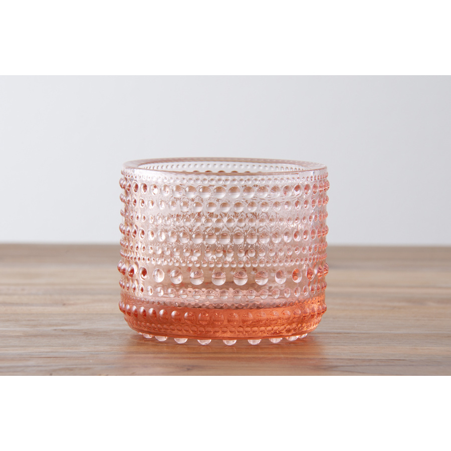 イッタラ カステヘルミ キャンドルホルダー サーモンピンク / iittala Kastehelmi