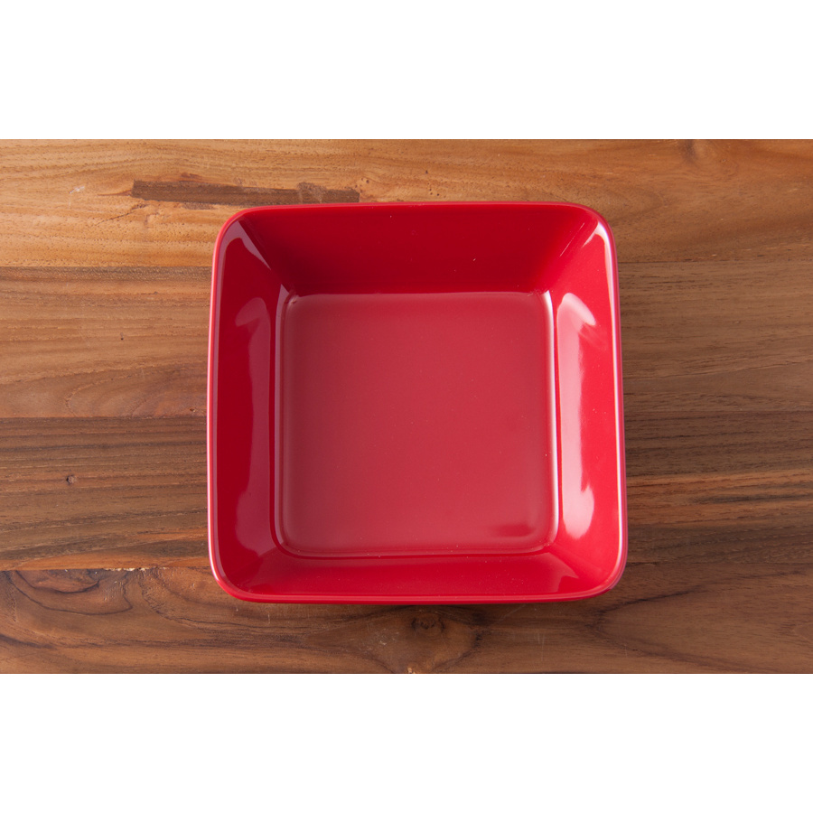 【限定】イッタラ ティーマ スクエアプレート 16cm レッド / iittala TEEMA