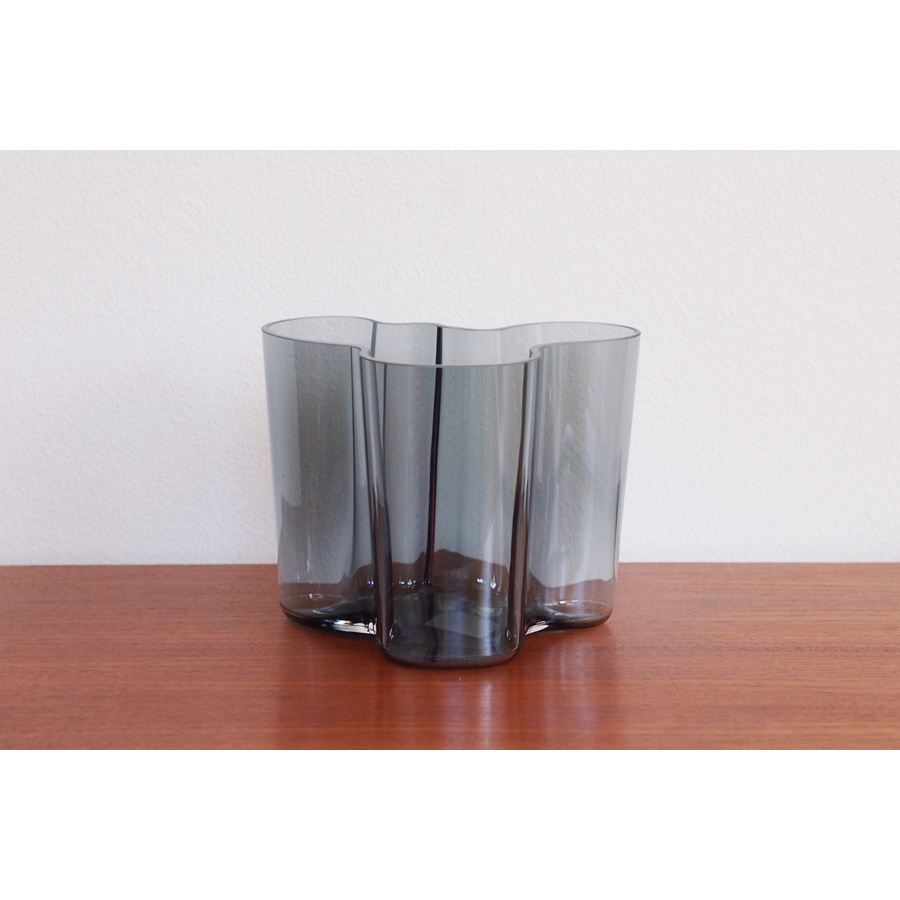イッタラ アルヴァ・アアルトコレクション ベース M 120mm ダークグレー / iittala AlvarAaltoCollection【DC6】