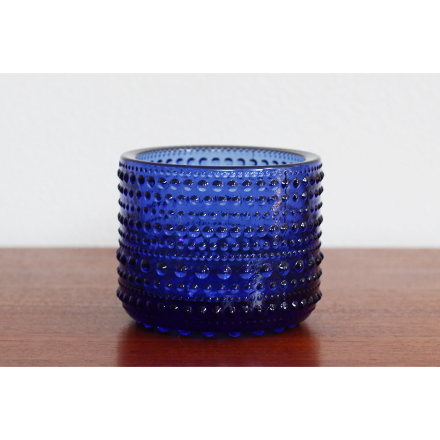 イッタラ カステヘルミ キャンドルホルダー ウルトラマリンブルー / iittala Kastehelmi
