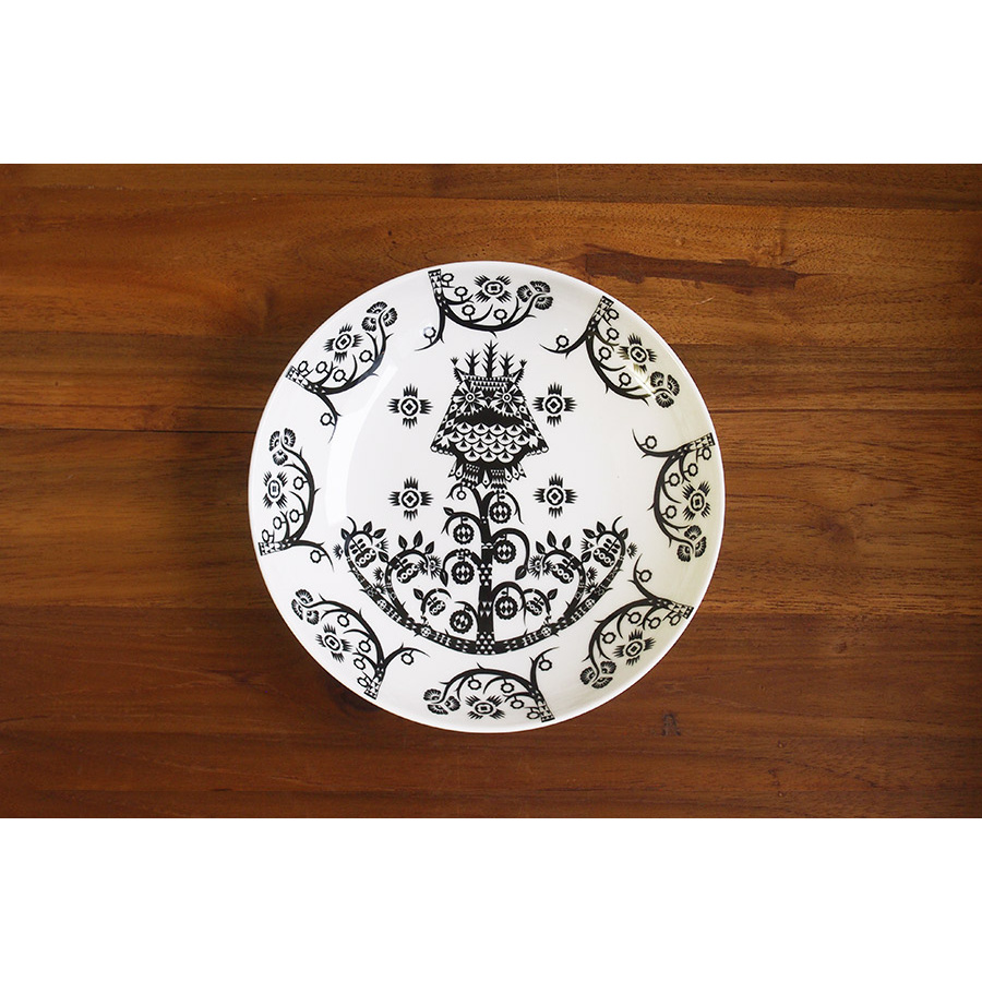 【限定】イッタラ タイカ 10th アニバーサリー ディーププレート 20cm デコブラック / iittala Taika【DC1】