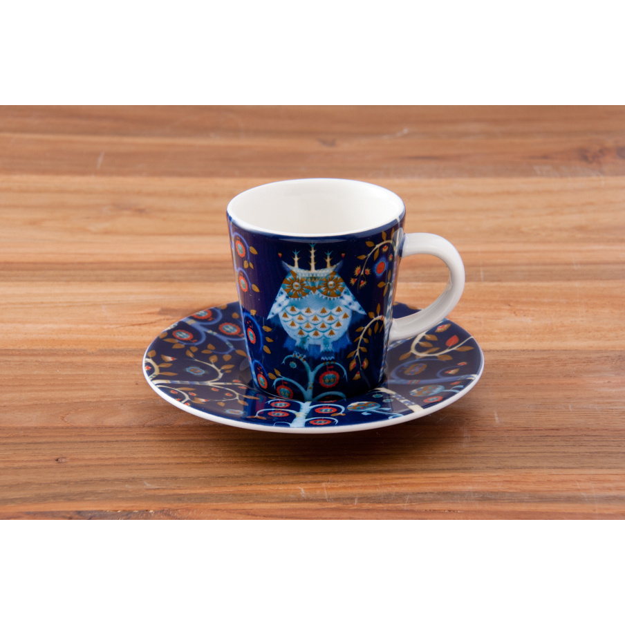 イッタラ タイカ エスプレッソカップ&ソーサー ブルー / iittala Taika