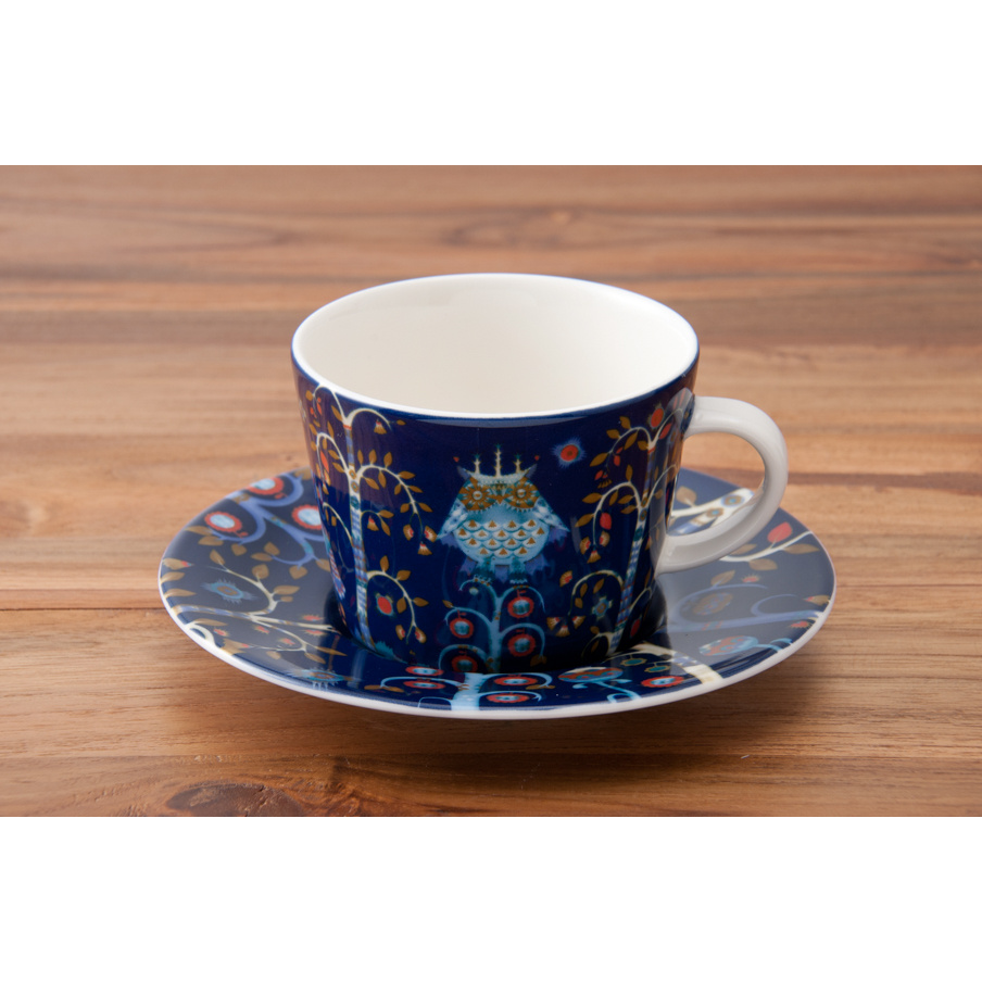 イッタラ タイカ コーヒーカップ&ソーサー ブルー / iittala Taika【DC1】