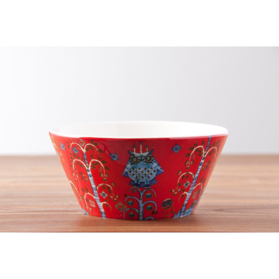 【限定】イッタラ タイカ ボウル 0.6L レッド / iittala Taika ※