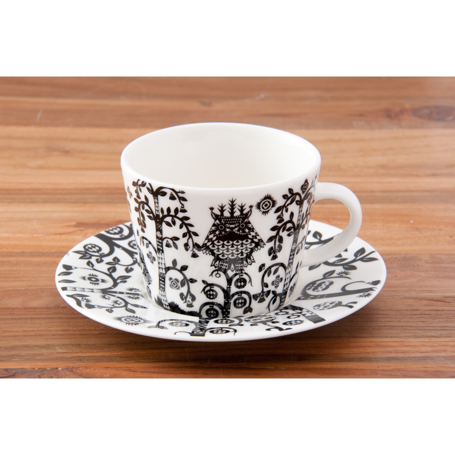 イッタラ タイカ コーヒーカップ&ソーサー ブラック / iittala Taika【DC1】