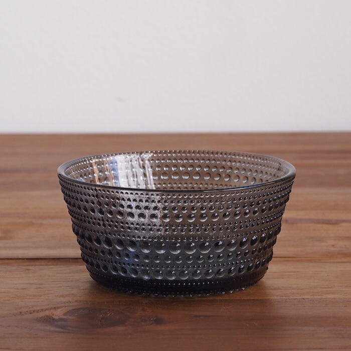 【取扱終了0104】イッタラ カステヘルミ ボウル 230ml グレー / iittala Kastehelmi