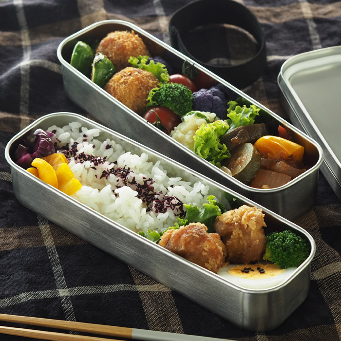 工房アイザワ 角長ランチボックス スリム 2段 食器と料理道具の専門店 プロキッチン 工房アイザワ 角長ランチボックス スリム 2段 食器と料理道具の専門店 プロキッチン
