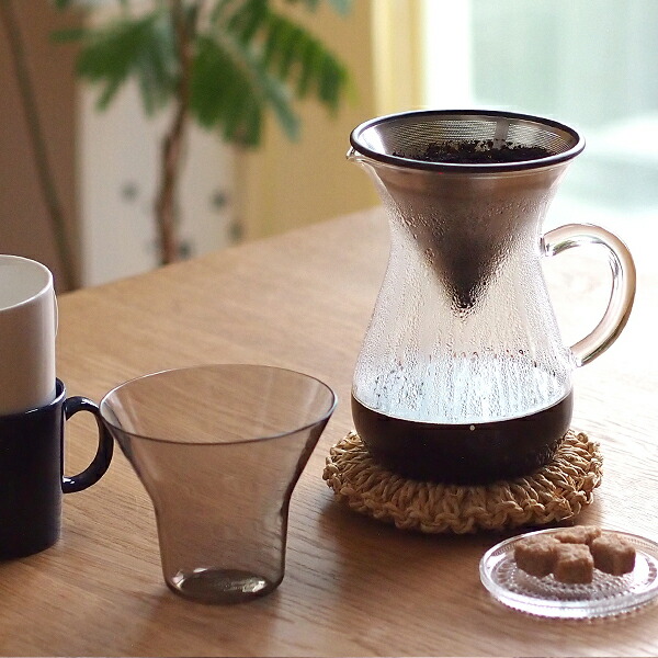 キントー　SLOW　COFFEE　STYLE　コーヒーカラフェセット　ステンレス　600ml　/　KINTO